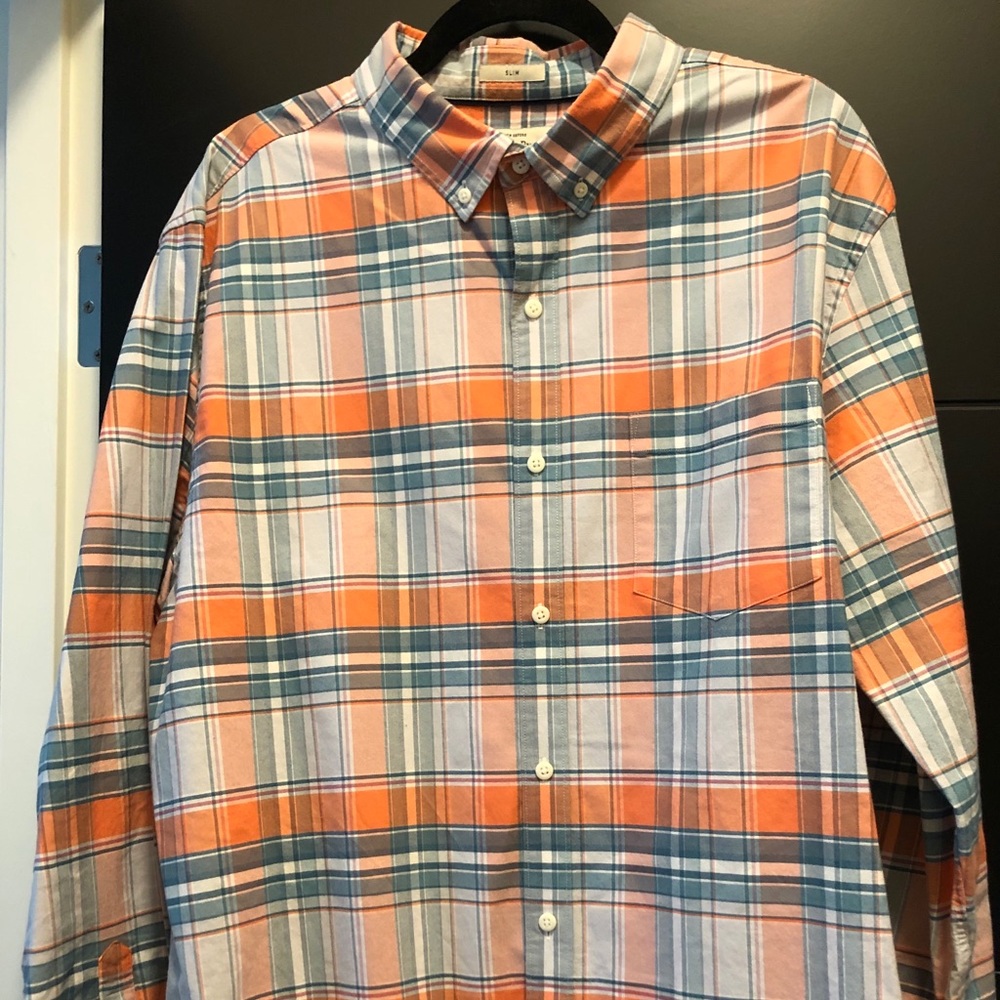 Hawker Rye plaid button down